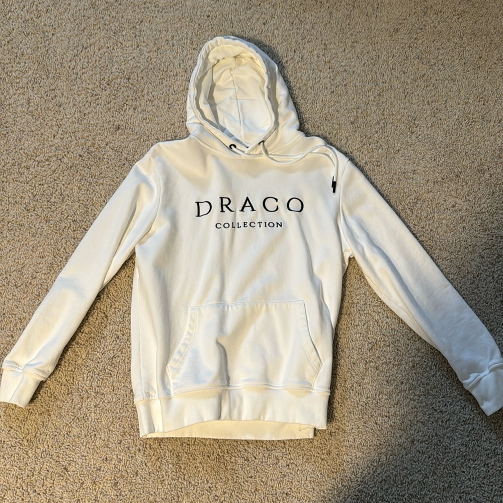White Draco sweatshirt